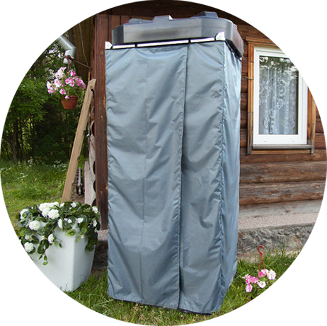 Комфортная дачная душевая кабина