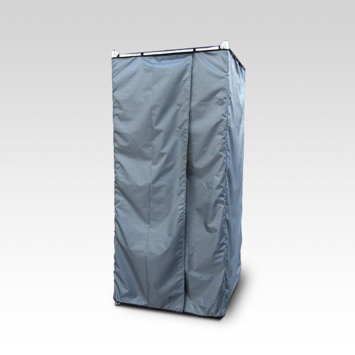 Дачная душевая кабина «Rostok» сборная серая Дачная душевая кабина «Rostok» сборная серая